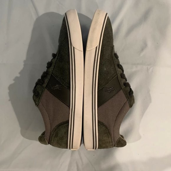 POLO Ralph Lauren-“Hanford” Suede Grey/Black Men’s Fashion Sneakers 9.5 main image 6